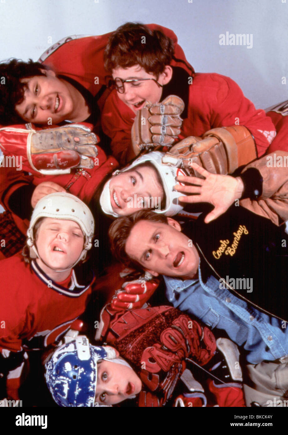 CHAMPIONS (1992) The Mighty Ducks (ALT) EMILIO ESTEVEZ CHMP 004 Banque D'Images