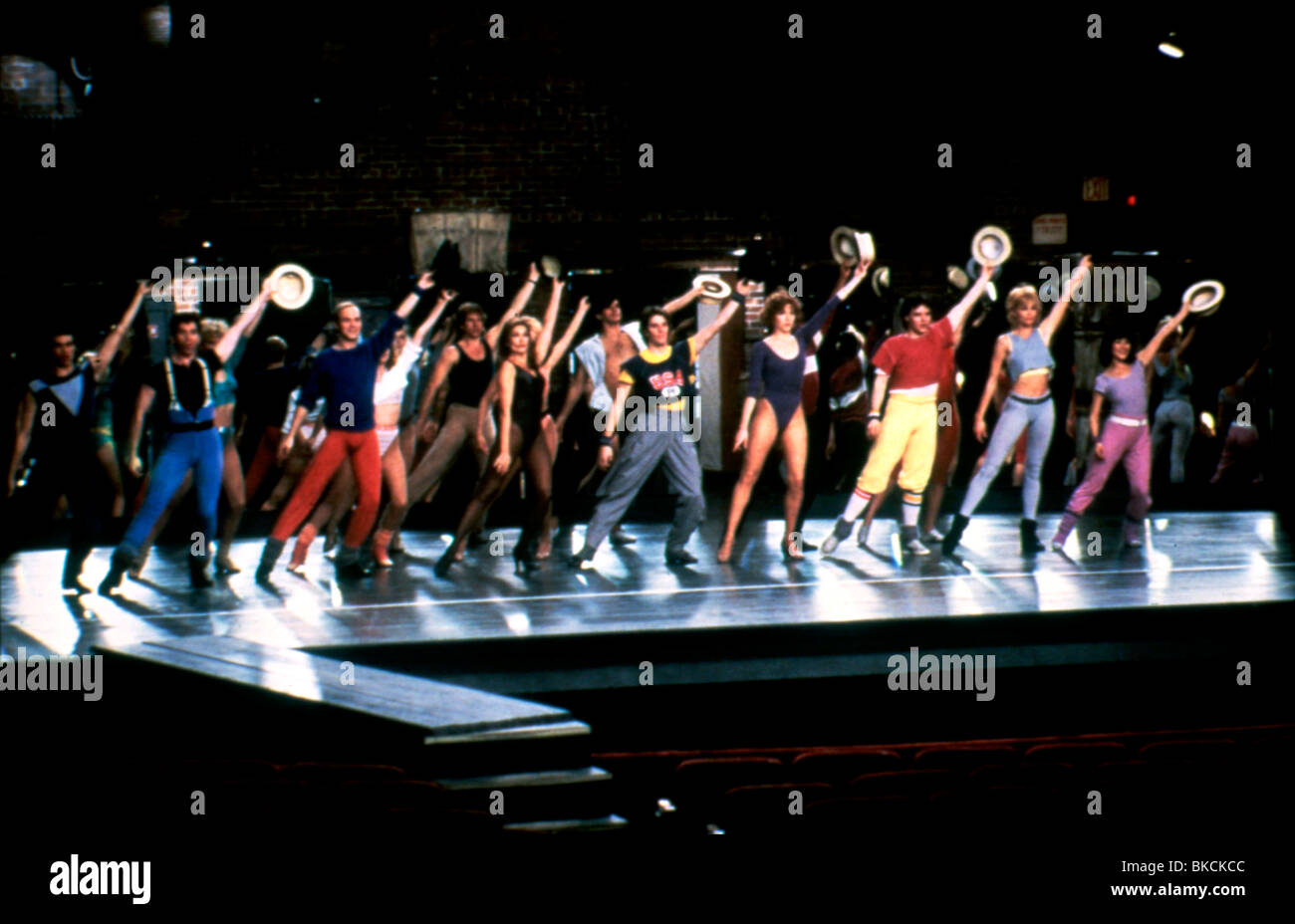 A chorus line 1985 Banque de photographies et d’images à haute