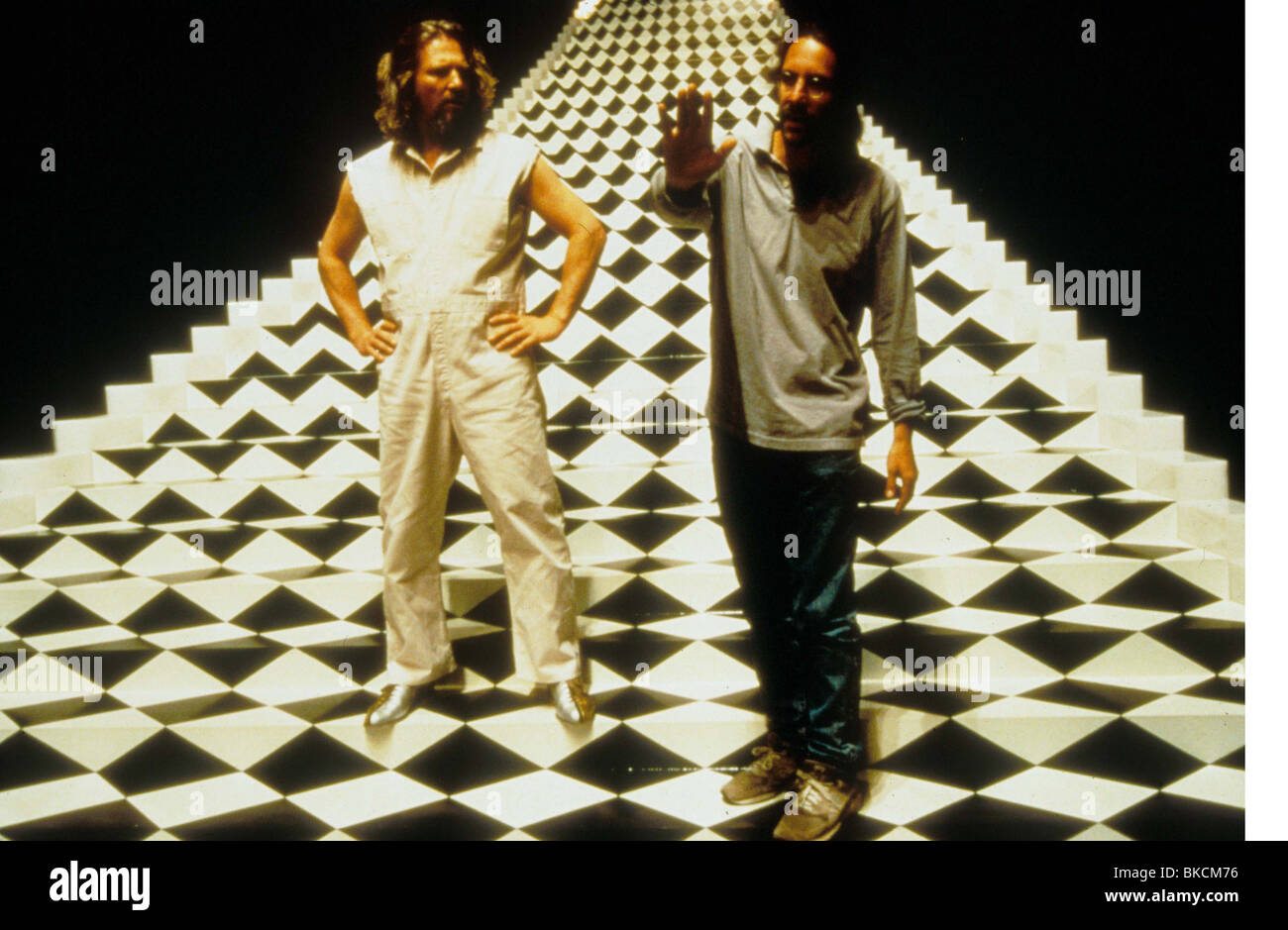 Les frères Coen (DIR) O/S 'THE BIG LEBOWSKI' (1998) Ethan Coen (PRO), Jeff Bridges 007 JEC Banque D'Images