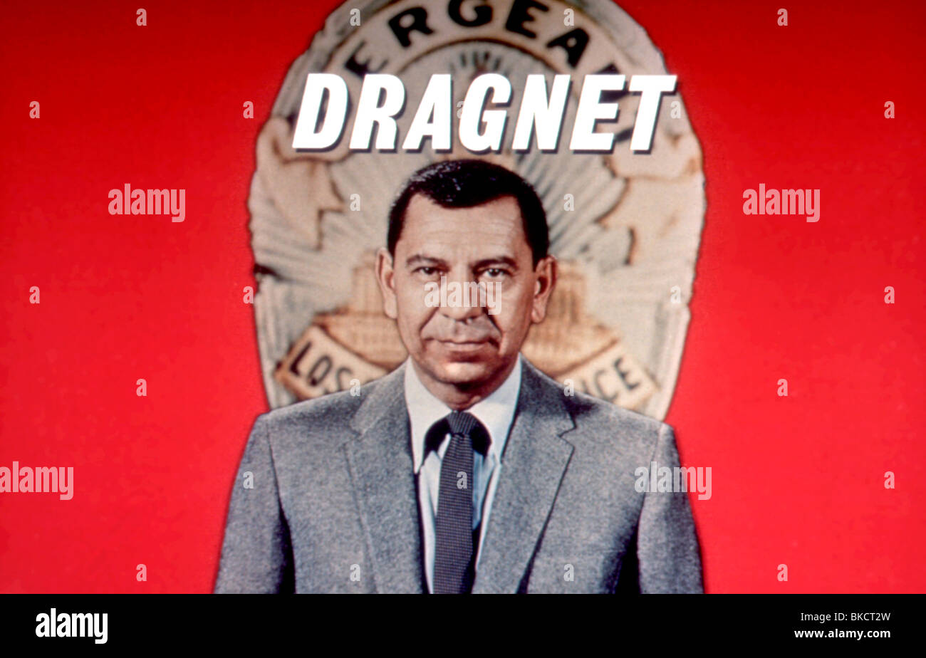 Rets (TV) JACK WEBB Banque D'Images