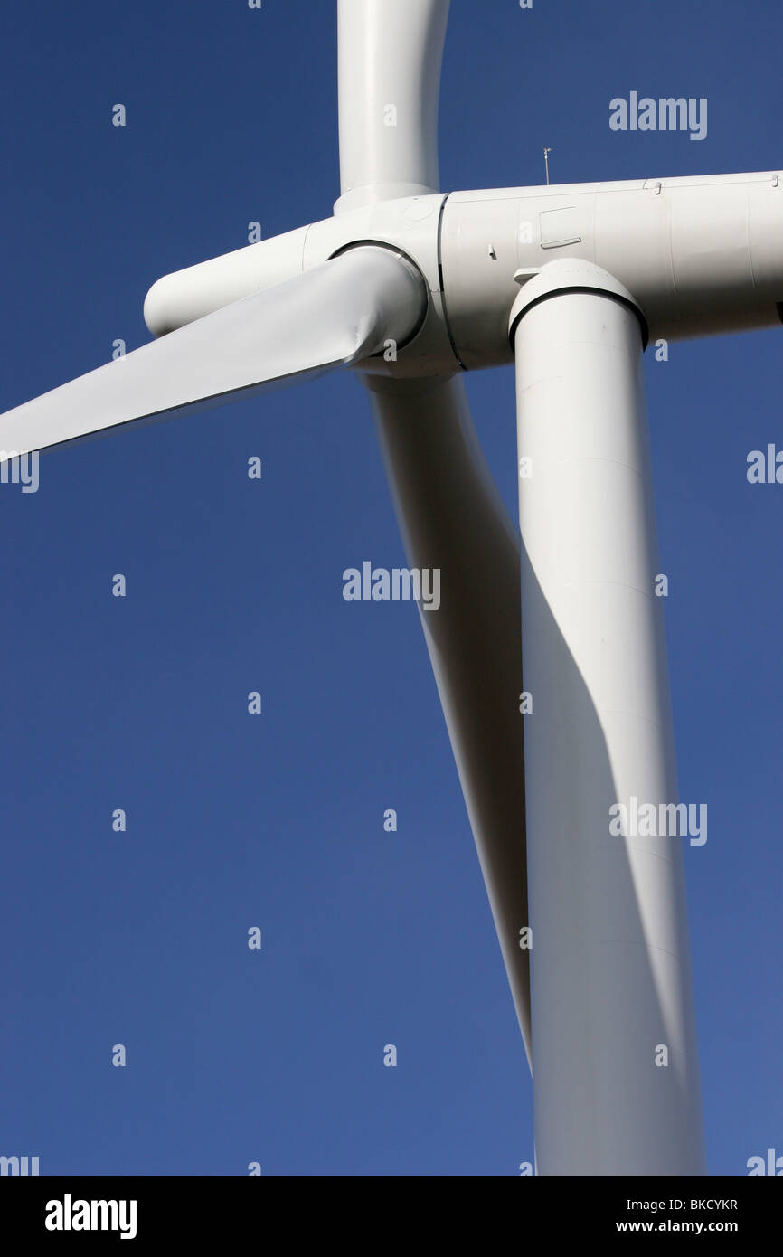 Des images d'éoliennes en Ecosse - Whitelee - Les éoliennes sont censées être par Siemens. Banque D'Images