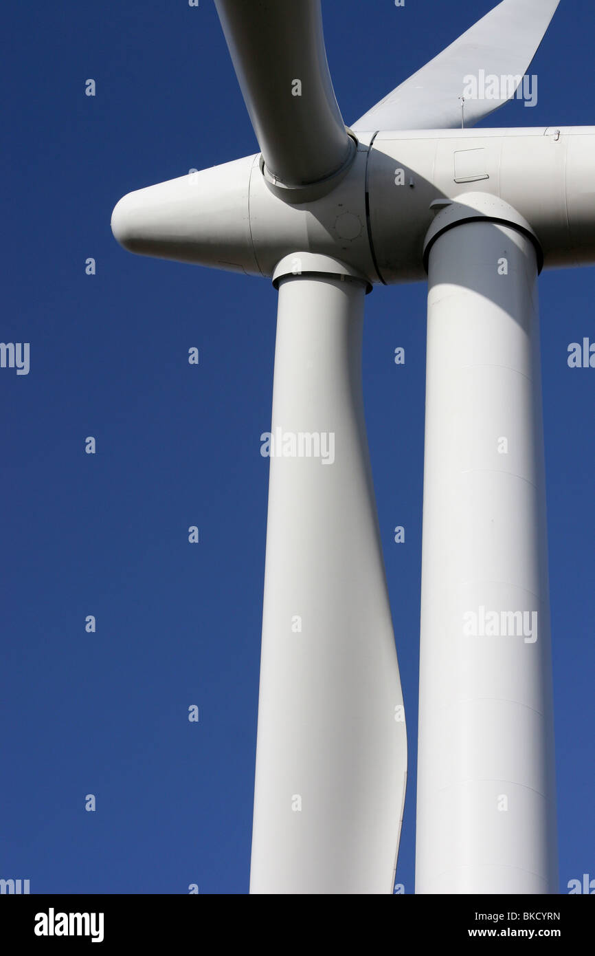 Des images d'éoliennes en Ecosse - Whitelee - Les éoliennes sont censées être par Siemens. Banque D'Images