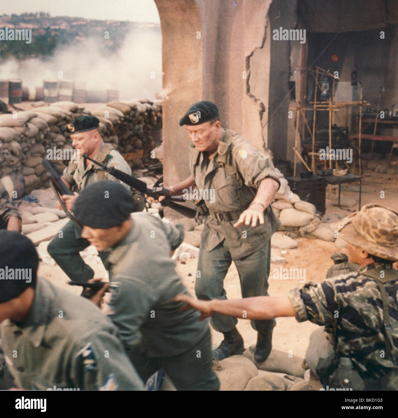 Les bérets verts (1968) ALDO RAY, JOHN WAYNE GBTS 001CP Banque D'Images