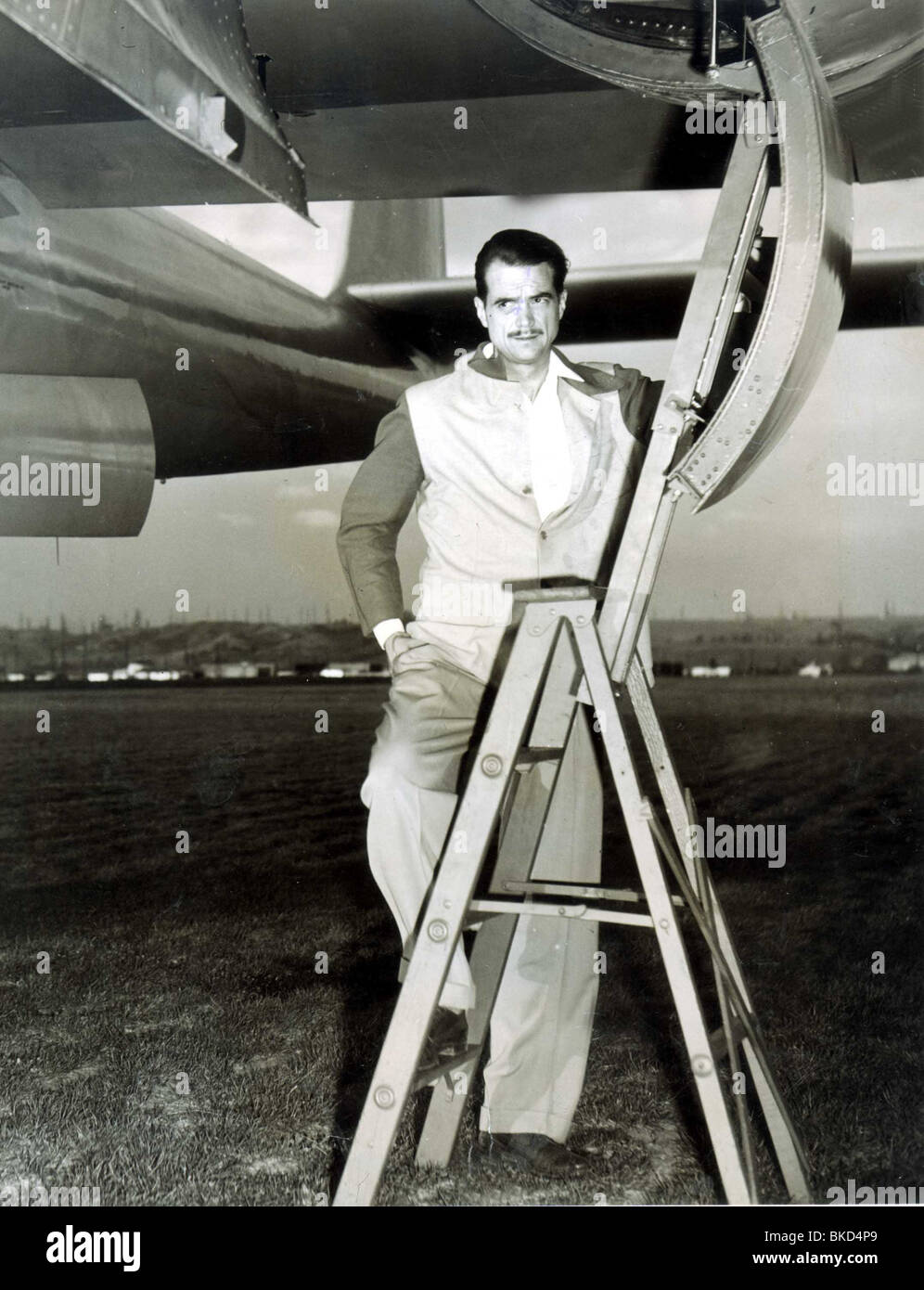 HOWARD HUGHES PORTRAIT Banque D'Images