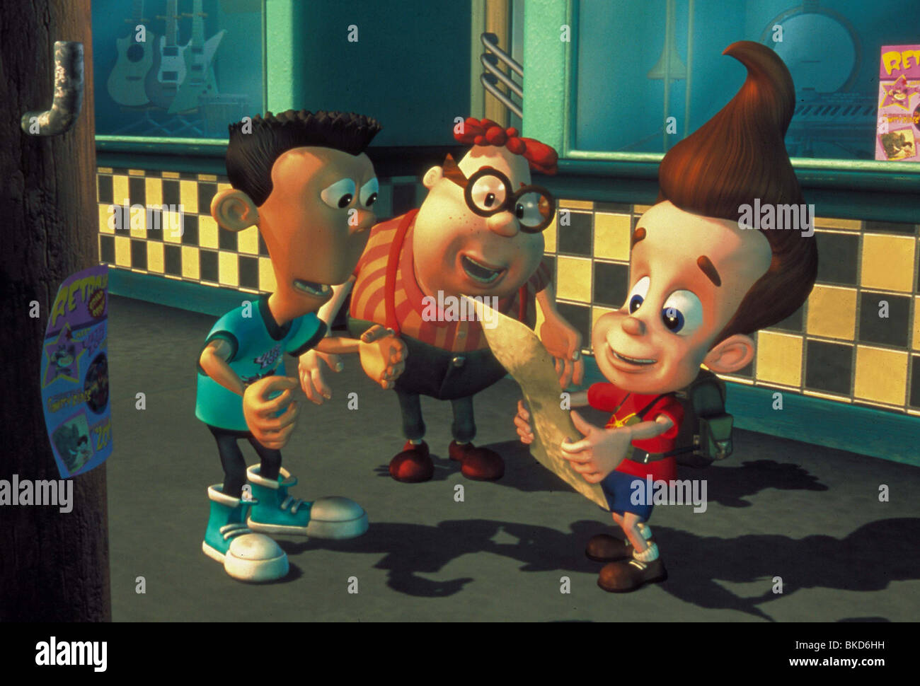 JIMMY NEUTRON : BOY GENIUS (ANI - 2001) JMNT ANIMÉ 001 Banque D'Images
