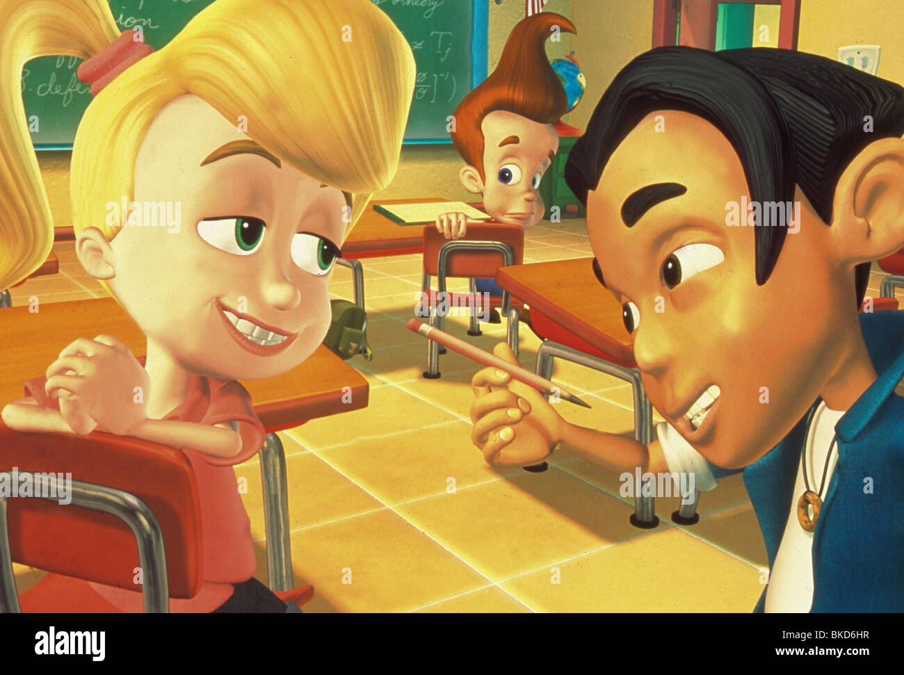 JIMMY NEUTRON : BOY GENIUS (ANI - 2001) JMNT ANIMÉ 004 Banque D'Images