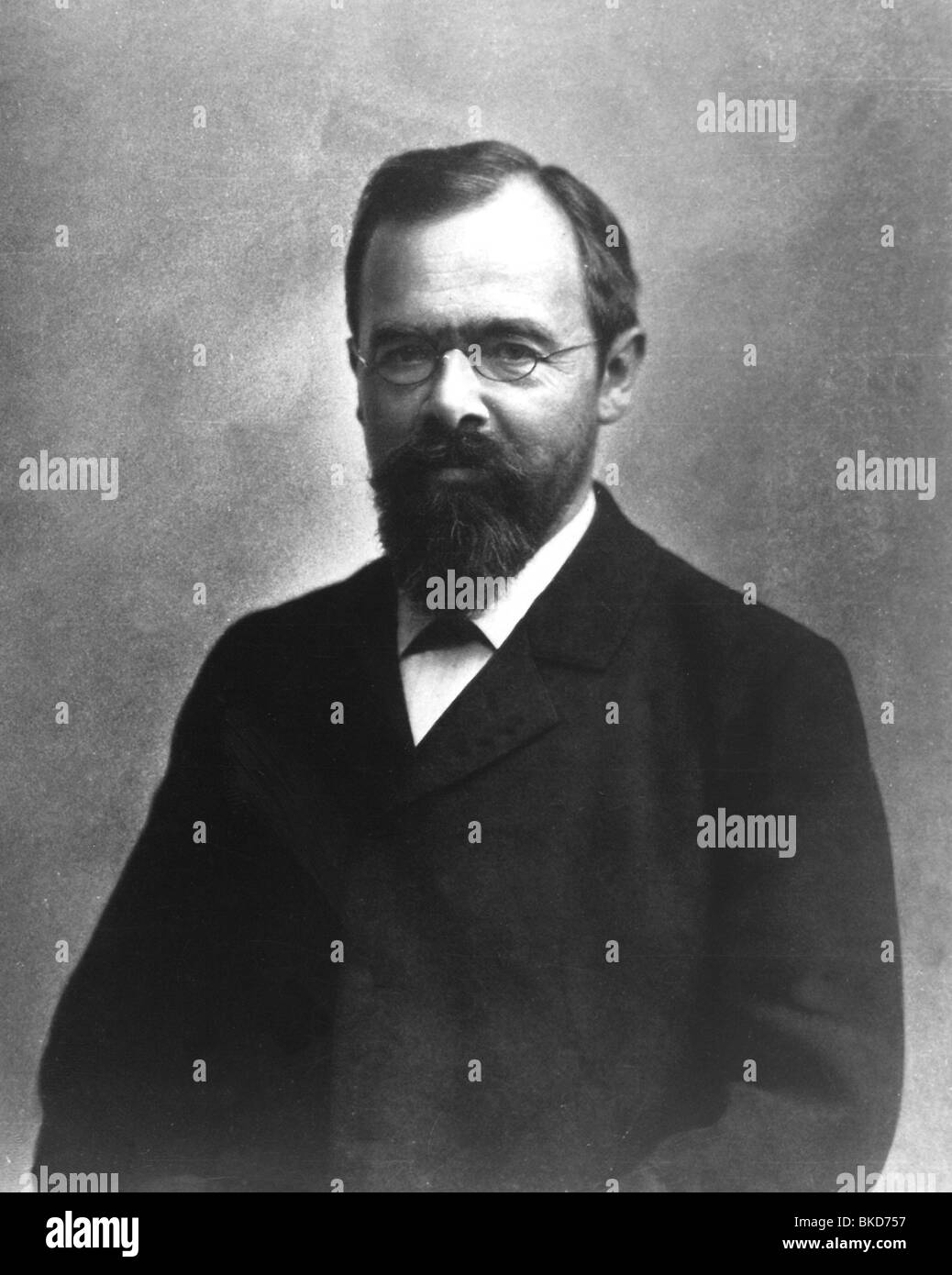 Linde, Carl von, 11.6.1842 - 16.11.1934, ingénieur allemand, inventeur du réfrigérateur (1876), photo de Friedrich Muller, Munich, vers 1880, Banque D'Images