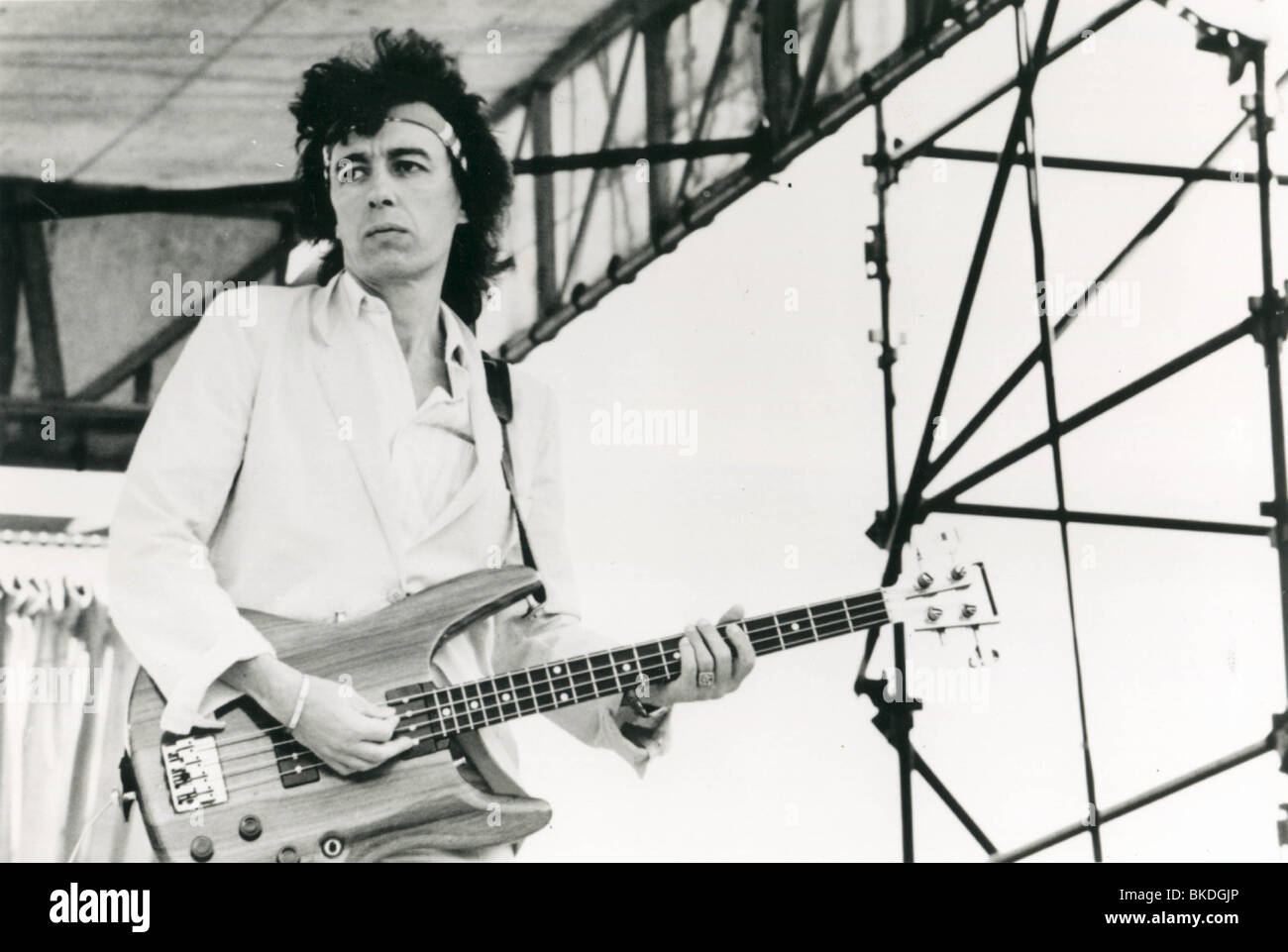 Nous allons PASSER LA NUIT ENSEMBLE (1982) LES ROLLING STONES BILL WYMAN LSNT 003P Banque D'Images