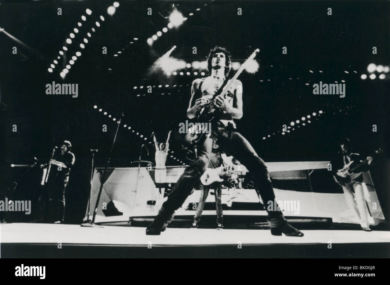 Nous allons PASSER LA NUIT ENSEMBLE (1982) LES ROLLING STONES KEITH RICHARDS LSNT 004P Banque D'Images