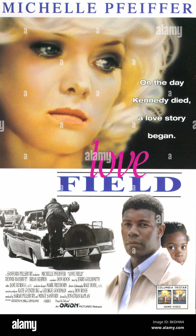 LOVE FIELD -1992 POSTER Banque D'Images