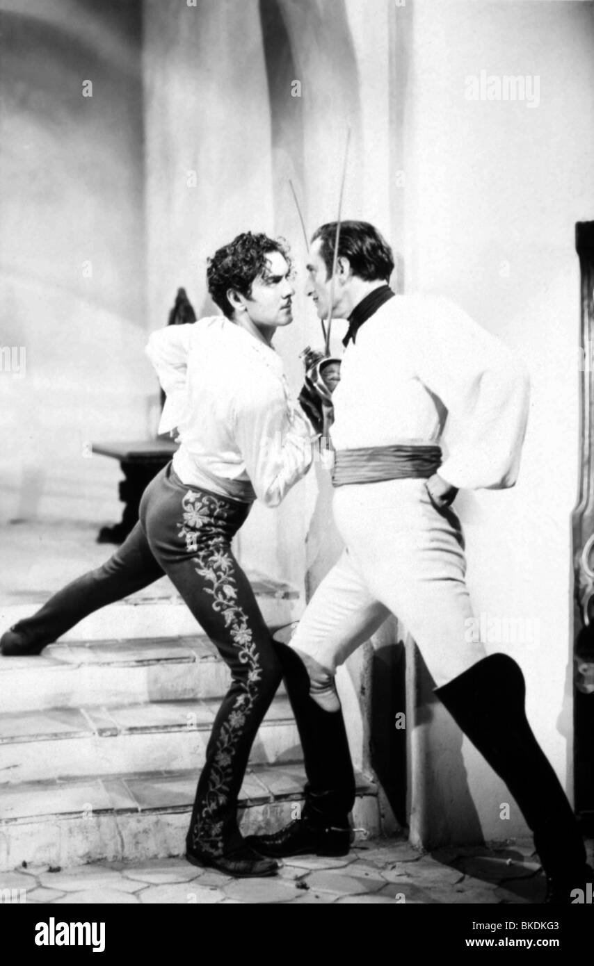 The mask of zorro 1940 tyrone power Banque de photographies et d’images