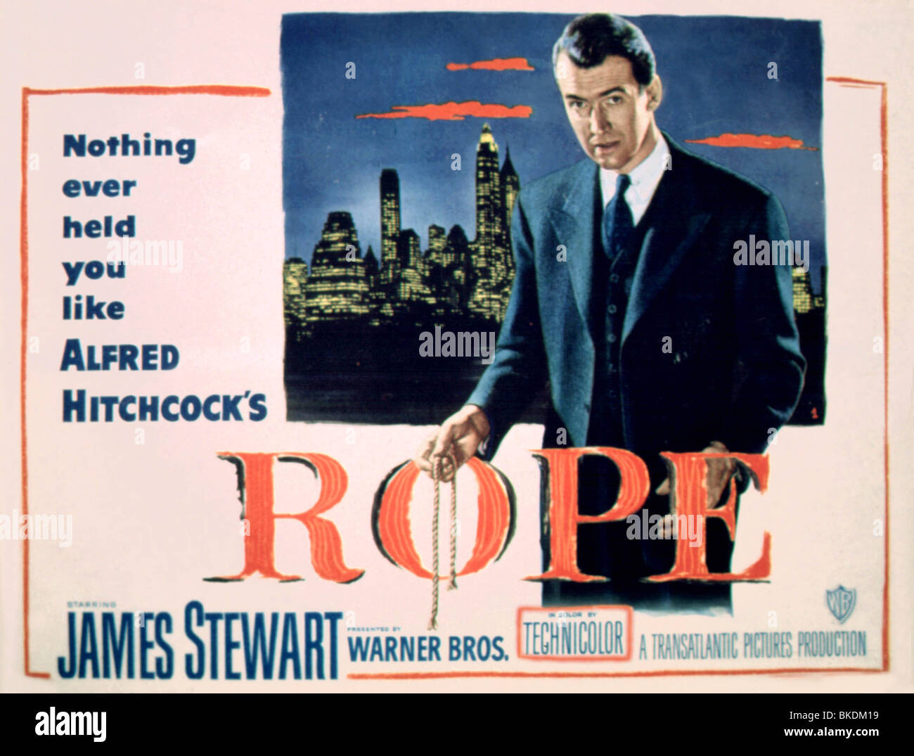 ROPE -1948 POSTER Banque D'Images