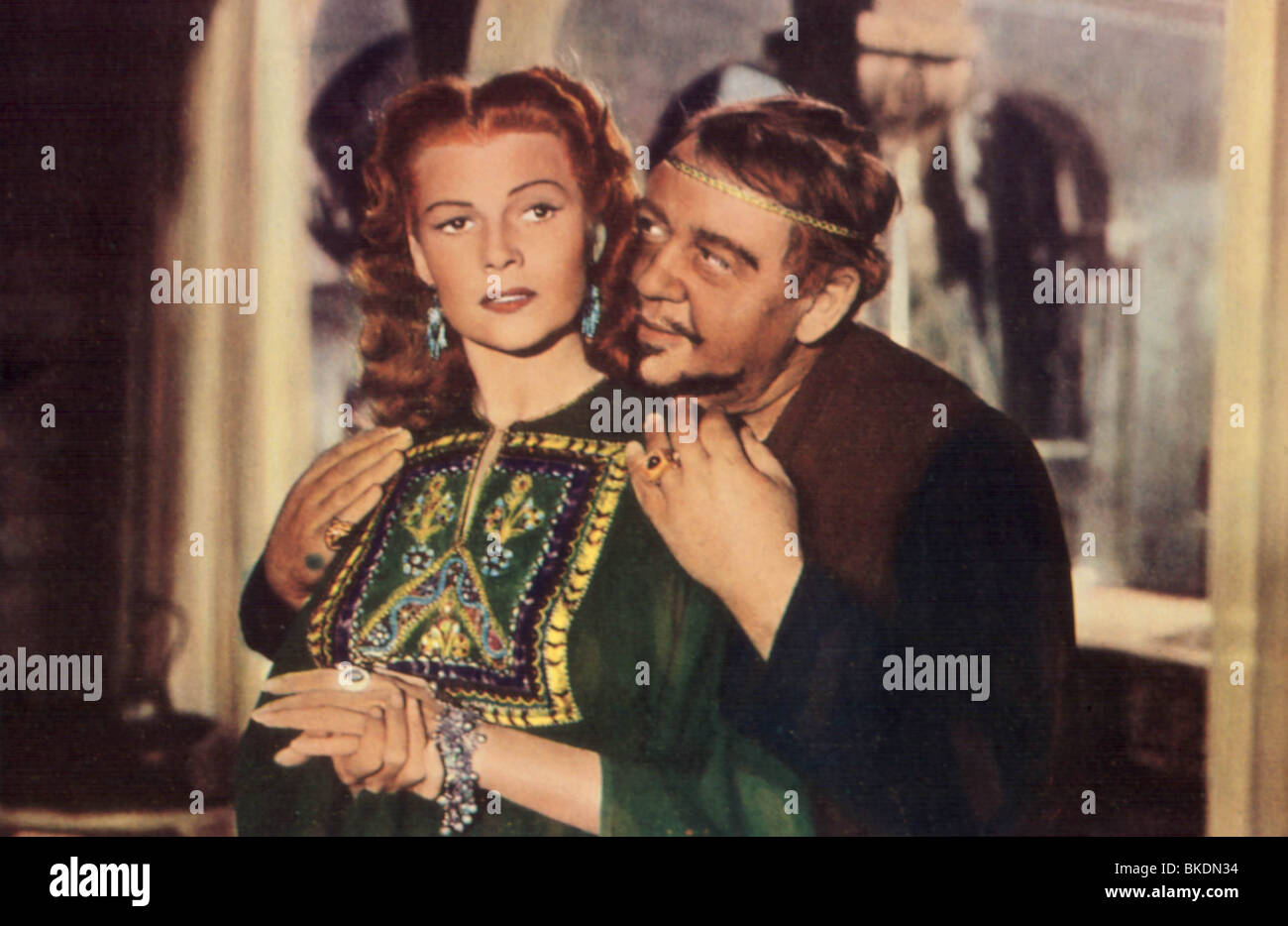 Salomé (1953), Rita Hayworth, CHARLES LAUGHTON EMSL 007 Banque D'Images