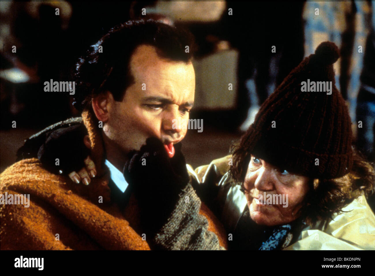 SCROOGED -1988 BILL MURRAY Banque D'Images