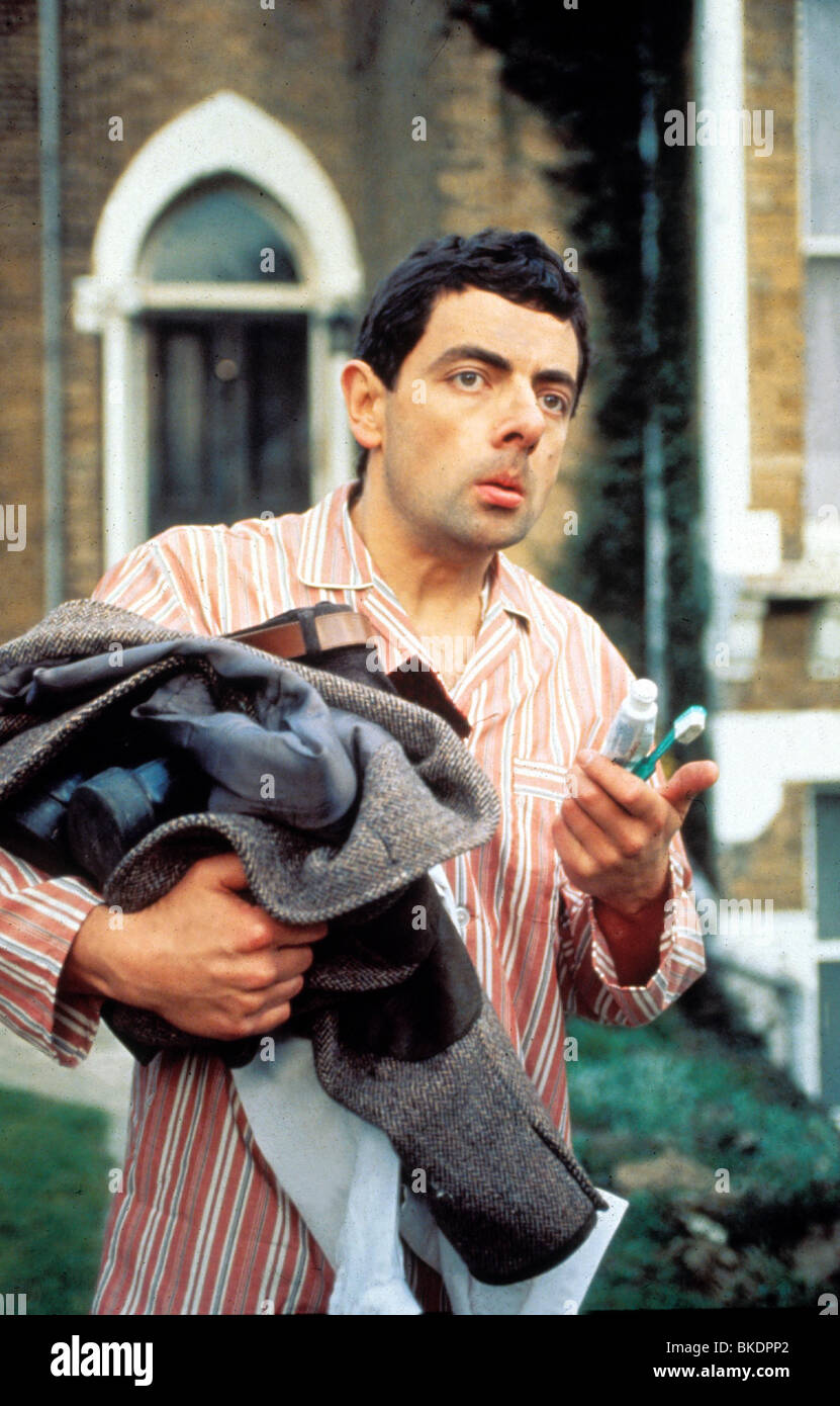 MR BEAN (TV) Rowan Atkinson Banque D'Images