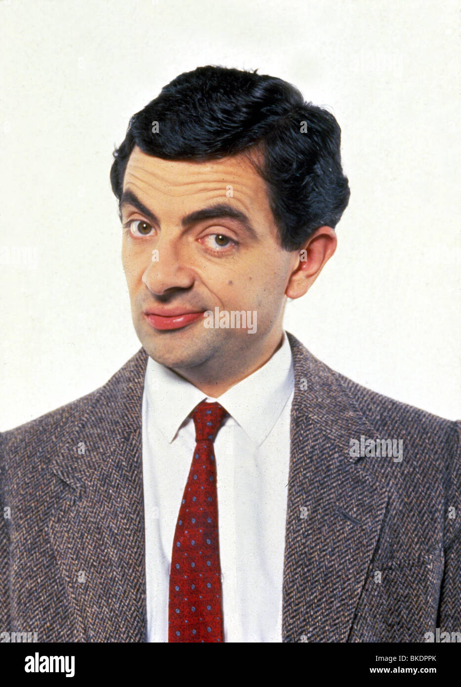 MR BEAN (TV) Rowan Atkinson Banque D'Images