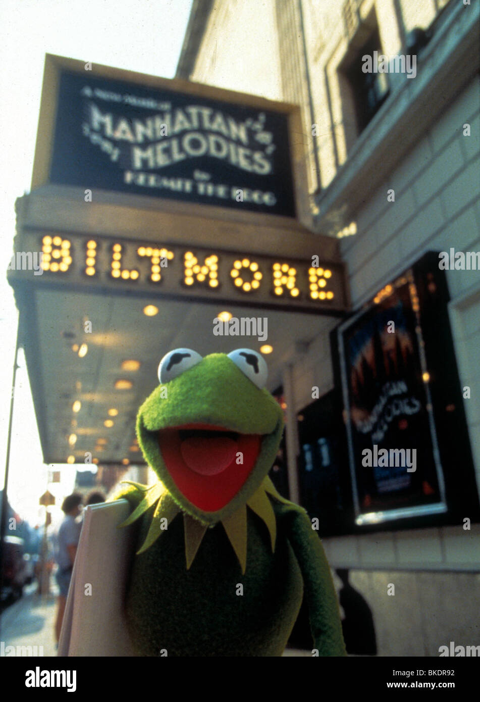 Les Muppets prenons Manhattan (1984) Kermit la grenouille MTM 013 Banque D'Images