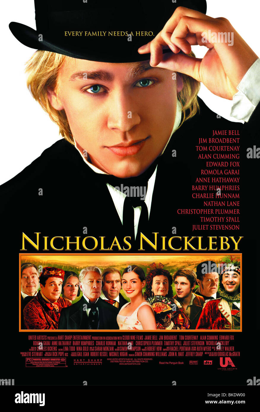 NICHOLAS NICKLEBY (2002) CHARLIE HUNNAM POSTER NINI 001 POSTER Banque D'Images