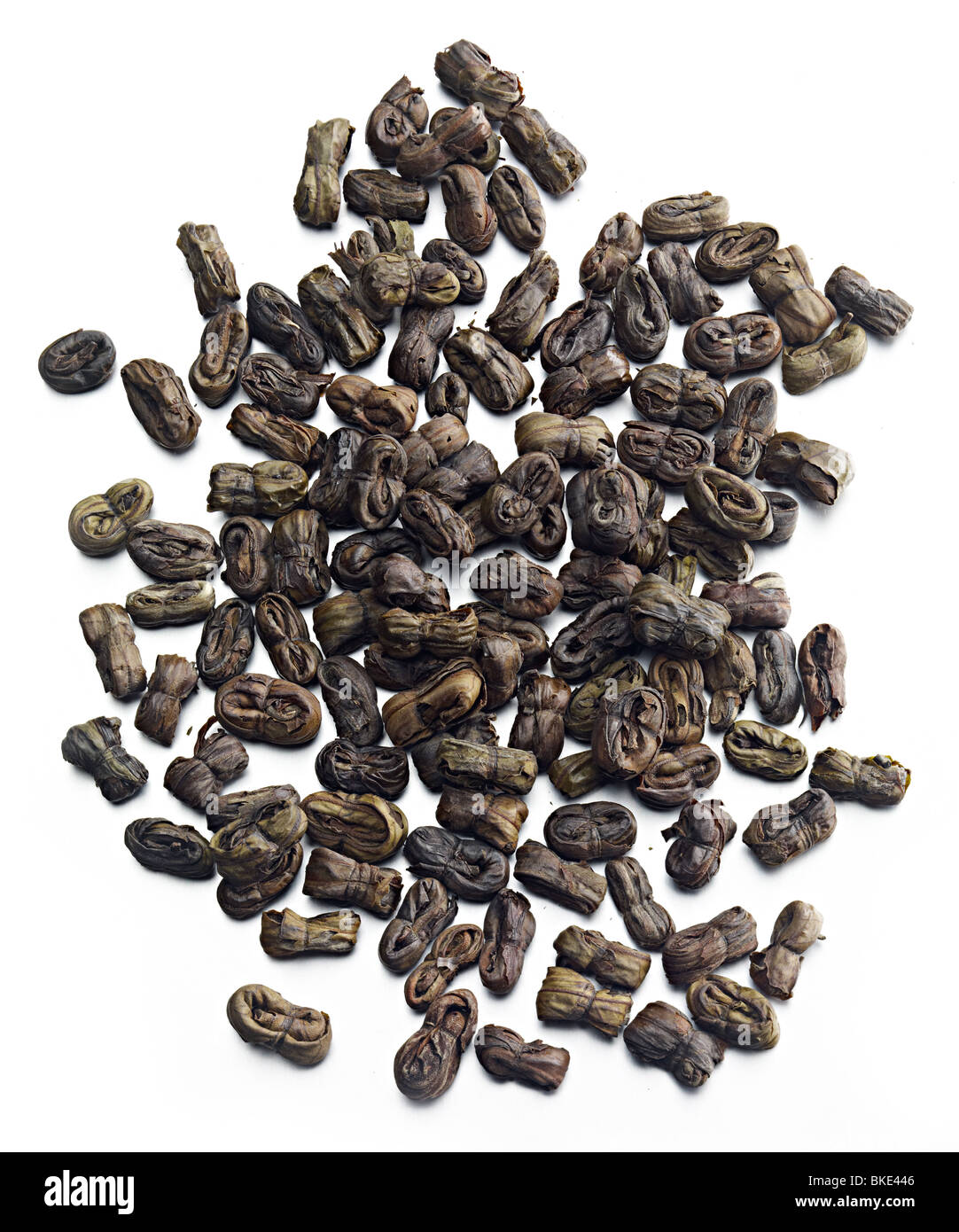 Nightingale avec thé vert Banque D'Images