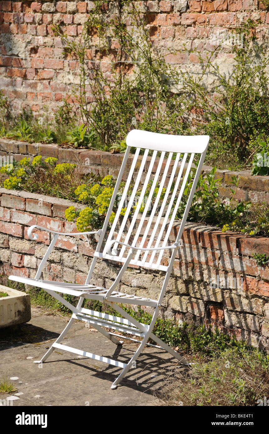 Chaise de jardin Banque D'Images