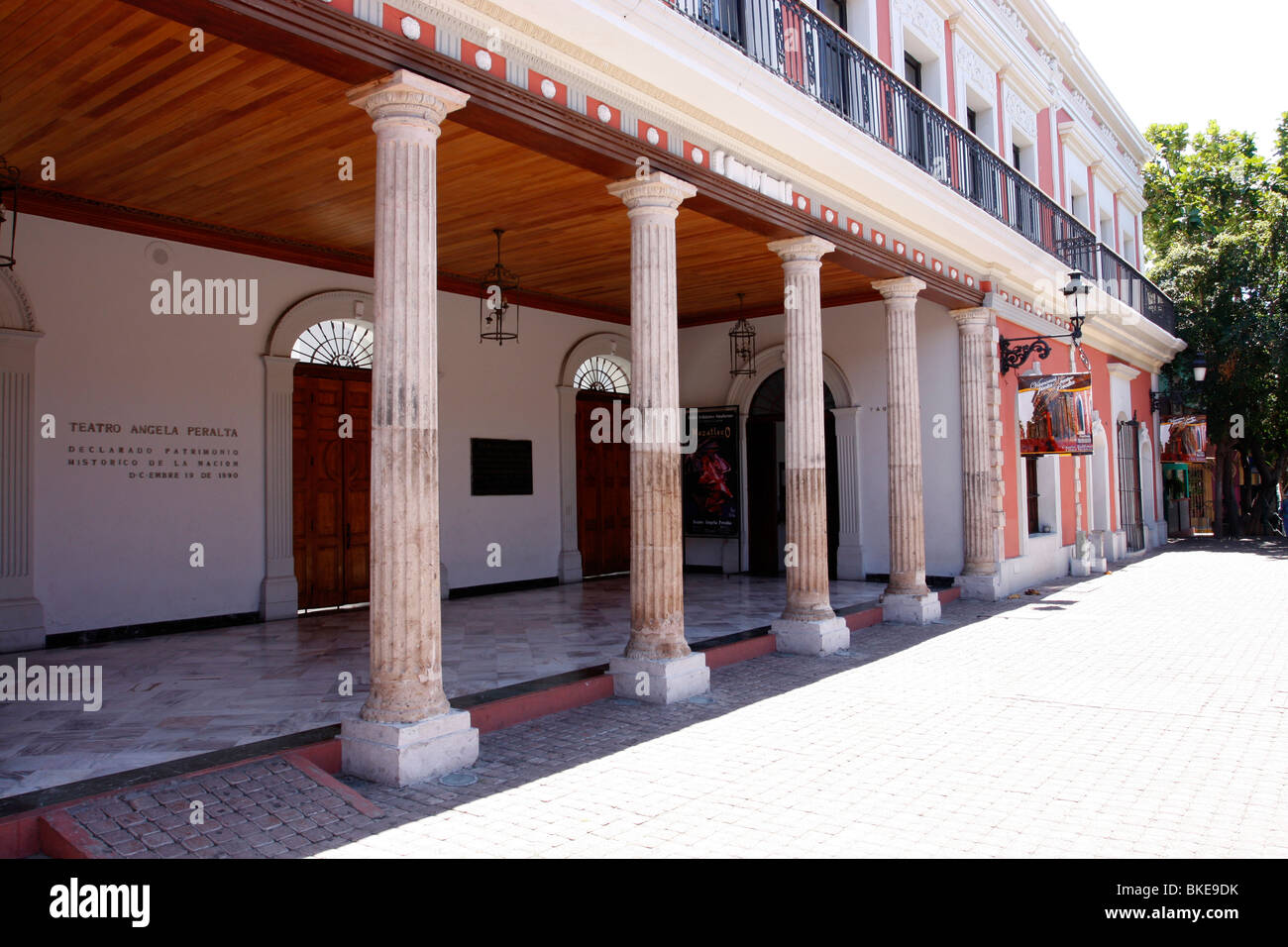 Entrée de l'Manzatlan,Théâtre,Sinaloa Mexique. Banque D'Images