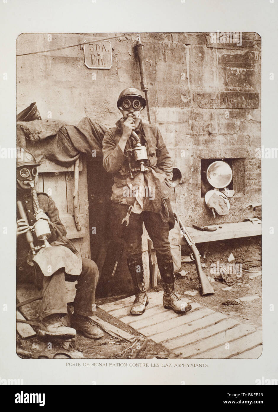 Masque à gaz 1914 1918 Banque de photographies et d’images à haute résolution Alamy