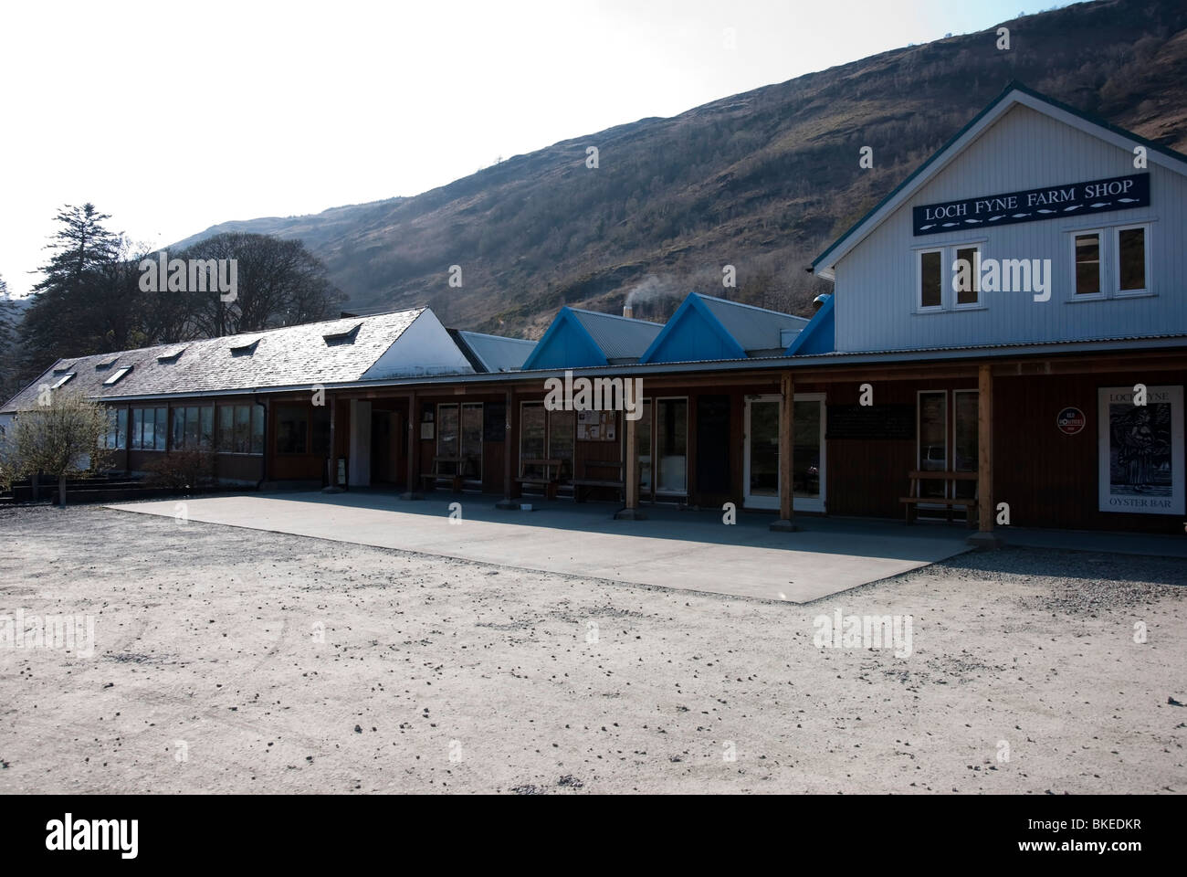 Le Loch Fyne Oyster Bar & Restaurant & Farm Shop Clachan près de Cairndow ARGYLL & BUTE Ecosse Banque D'Images