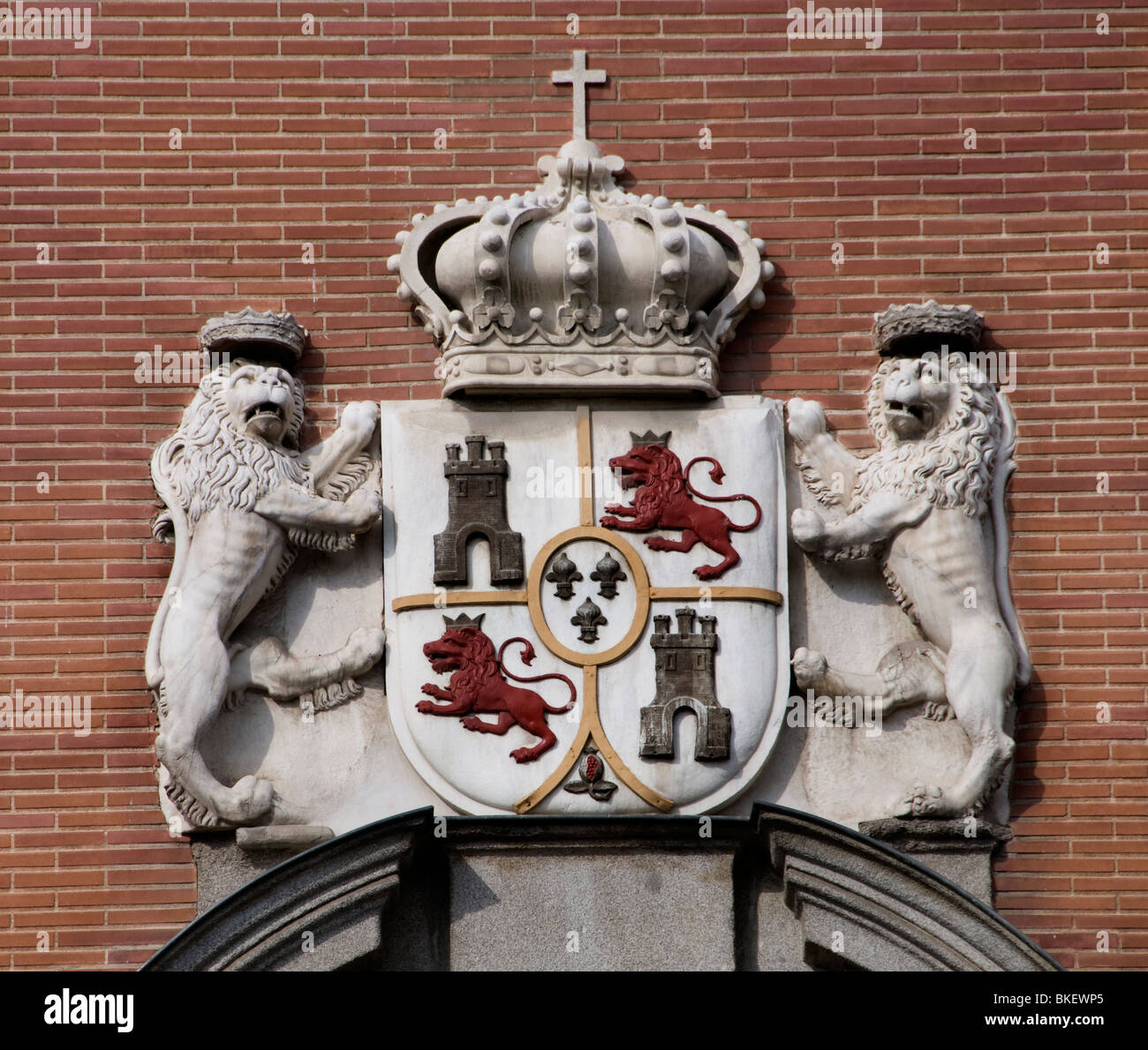 Mairie de Madrid Espagne espagnol Casa Consistorial Ayuntamiento de Madrid Banque D'Images