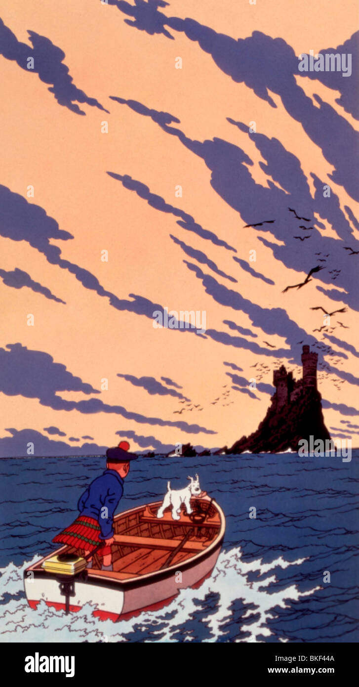 TIN TIN (TV) (ANI) ANIMATION Banque D'Images