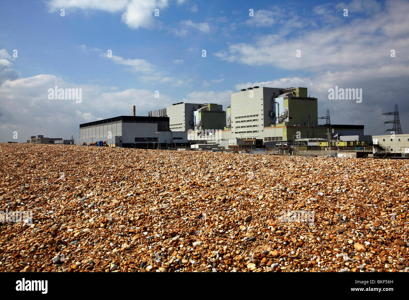 Centrale nucléaire de Dungeness, Kent UK Banque D'Images