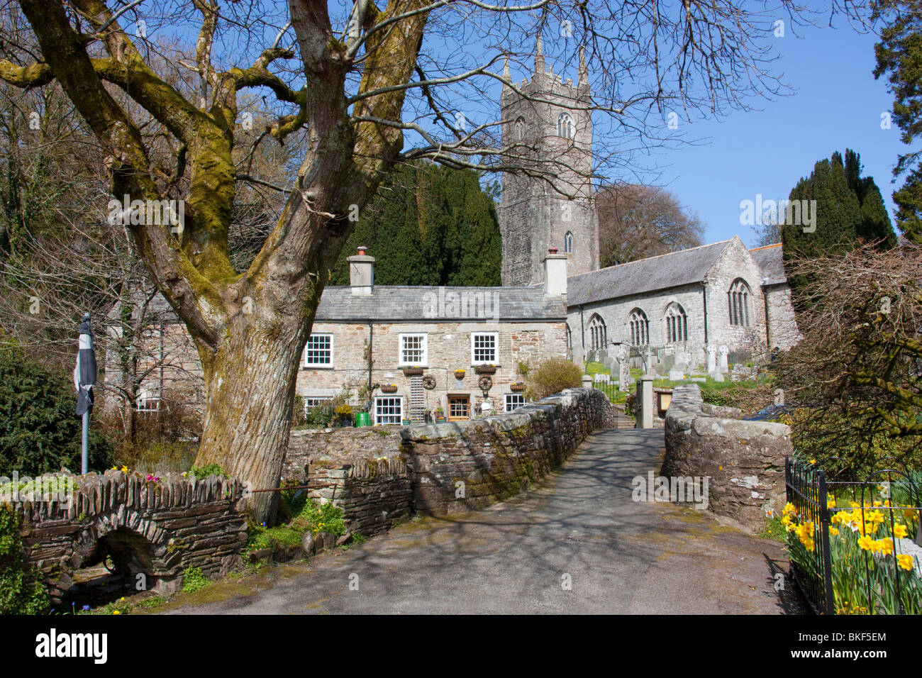 Eglise de Saint Nonna Altarnun, Cornwall, Angleterre Banque D'Images