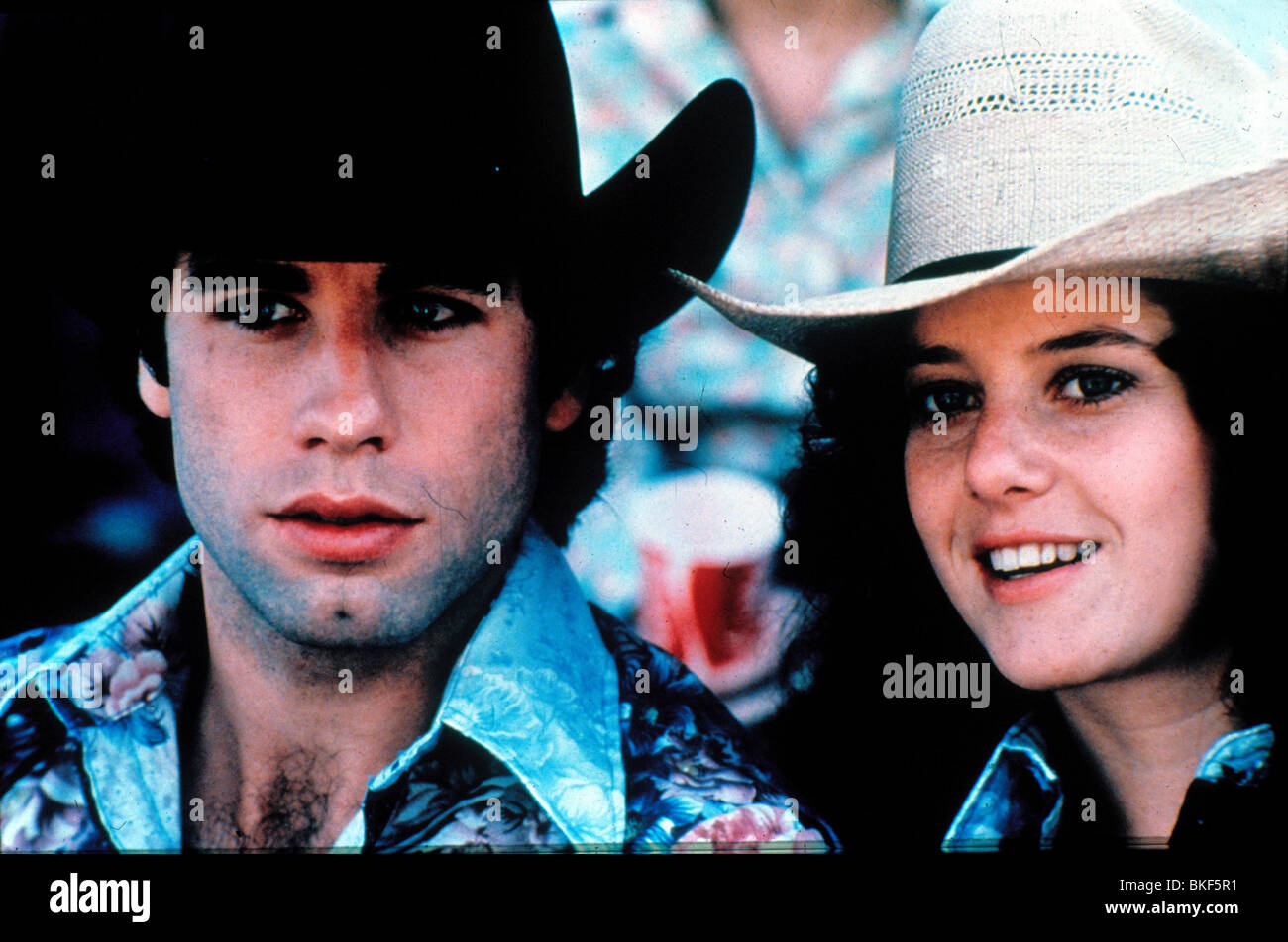 URBAN COWBOY (1980) John Travolta, Debra Winger UCY 001 Banque D'Images