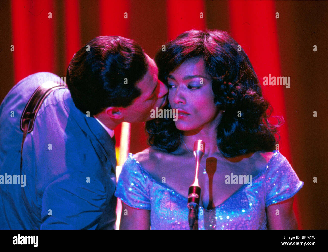 Laurence fishburne and angela bassett Banque de photographies et d