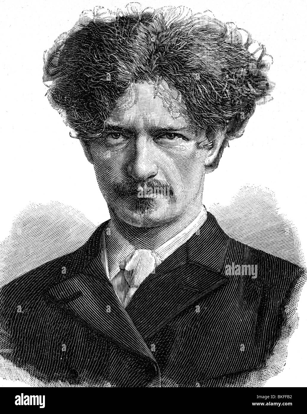 Paderewski, Ignacy Jan, 18.11.1860 - 29.6.1941, pianiste polonais, compositeur, portrait, gravure, Banque D'Images
