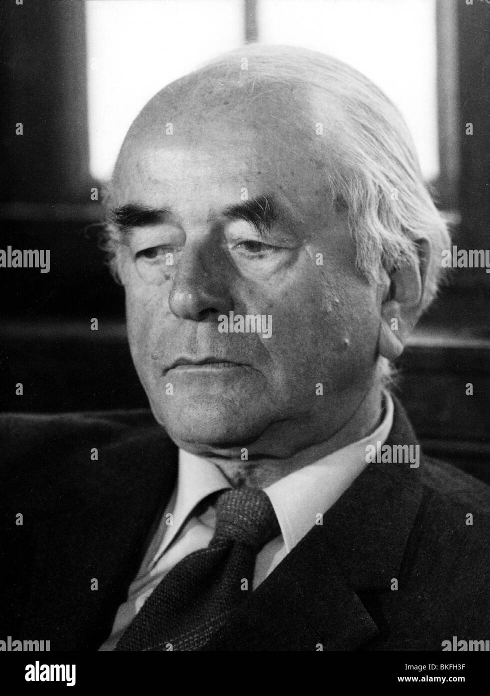 Speer, Albert, 19.3.1905 - 1.9.1981, architecte allemand, politicien (NSDAP), ministre des armements et de la production de guerre en Allemagne nazie 1942 - 1945, portrait, 1970, Banque D'Images