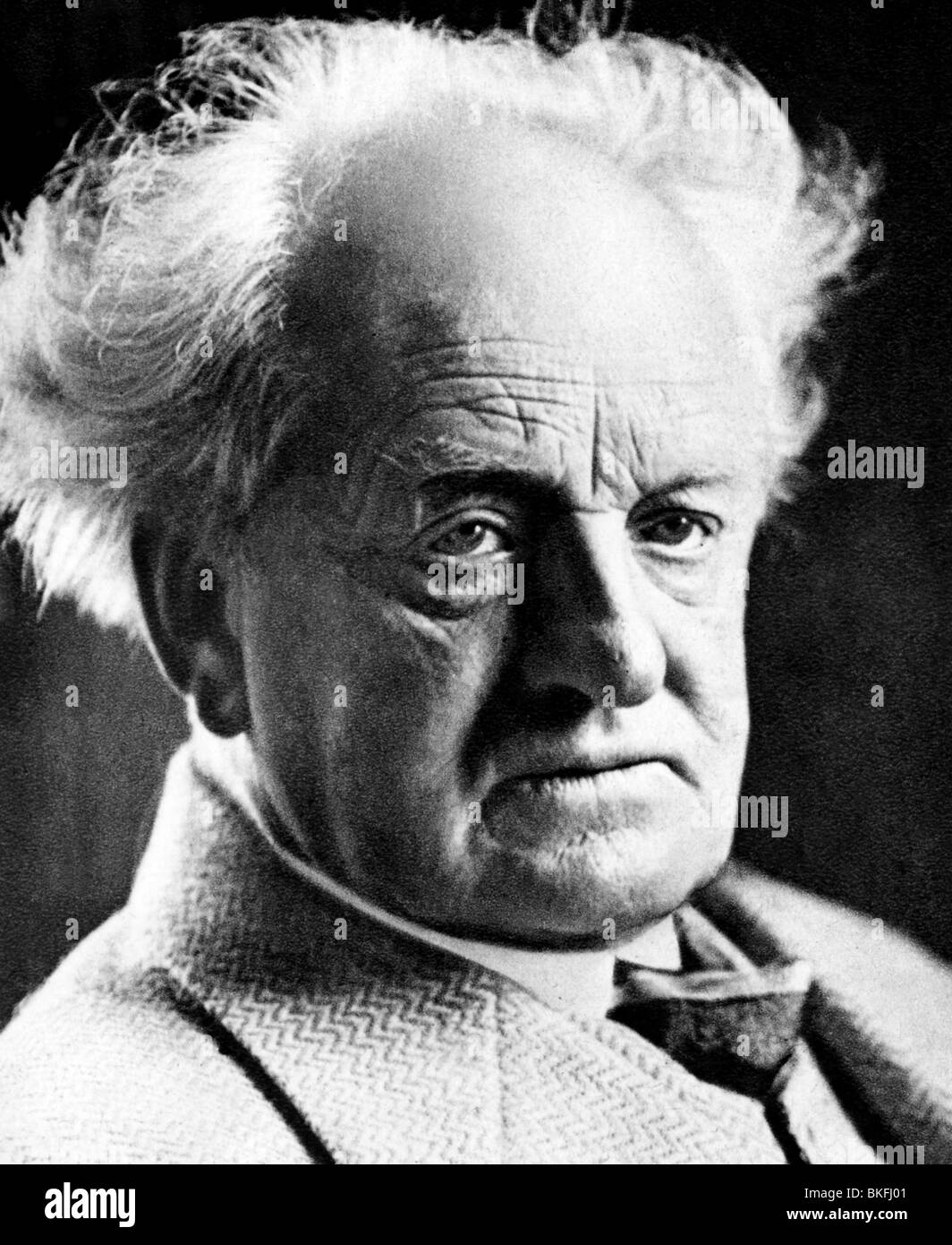 Hauptmann, Gerhart, 15.11.1862 - 6.6.1946, auteur/écrivain allemand, portrait, vers les années 1930, Banque D'Images