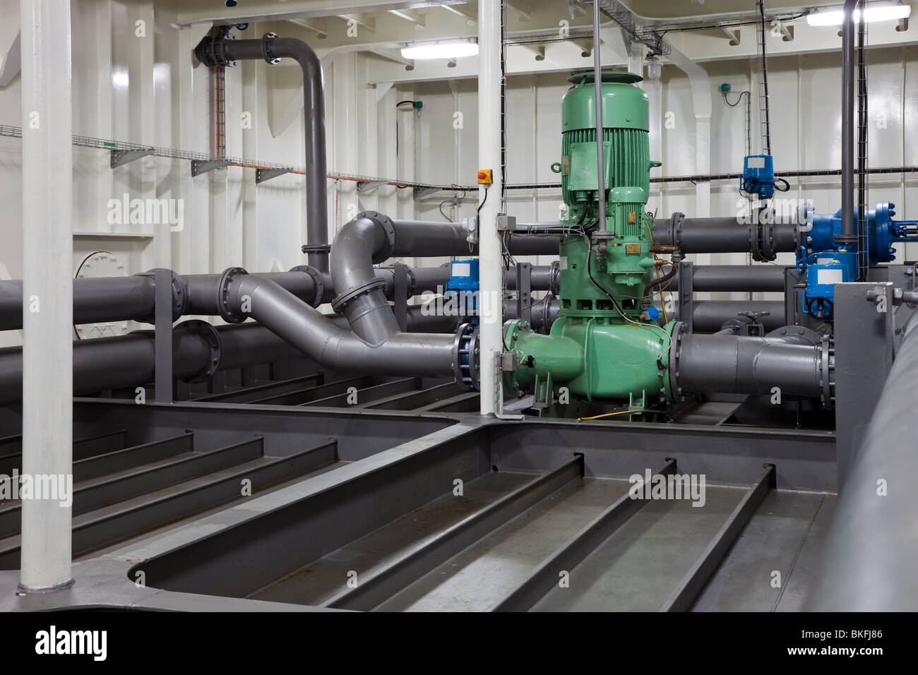 Équipement de pipeline Banque D'Images