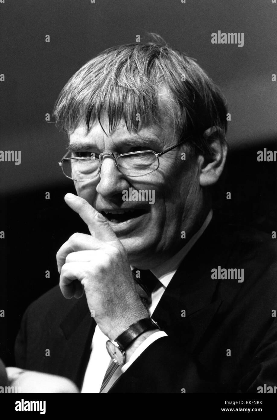 Schily, Otto, * 20.7.1932, politicien allemand (SPD), portrait, 1990, Banque D'Images