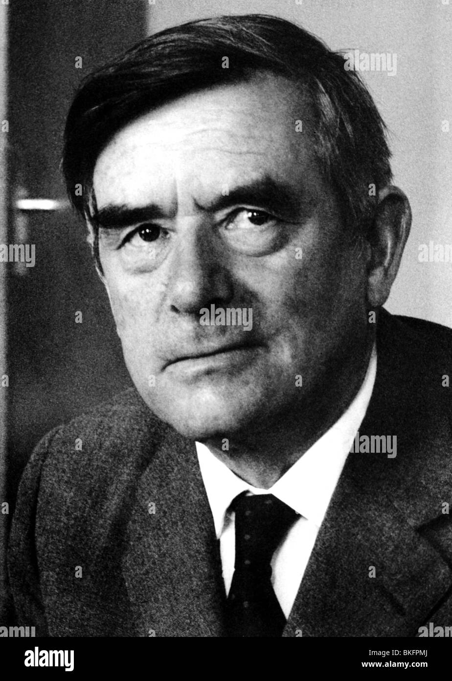 Mann, Gottfried 'Golo', 27.3.1909 - 7.4.1994, historien allemand, auteur/écrivain, politologue, fils de Thomas Mann, portrait, 1970, Banque D'Images