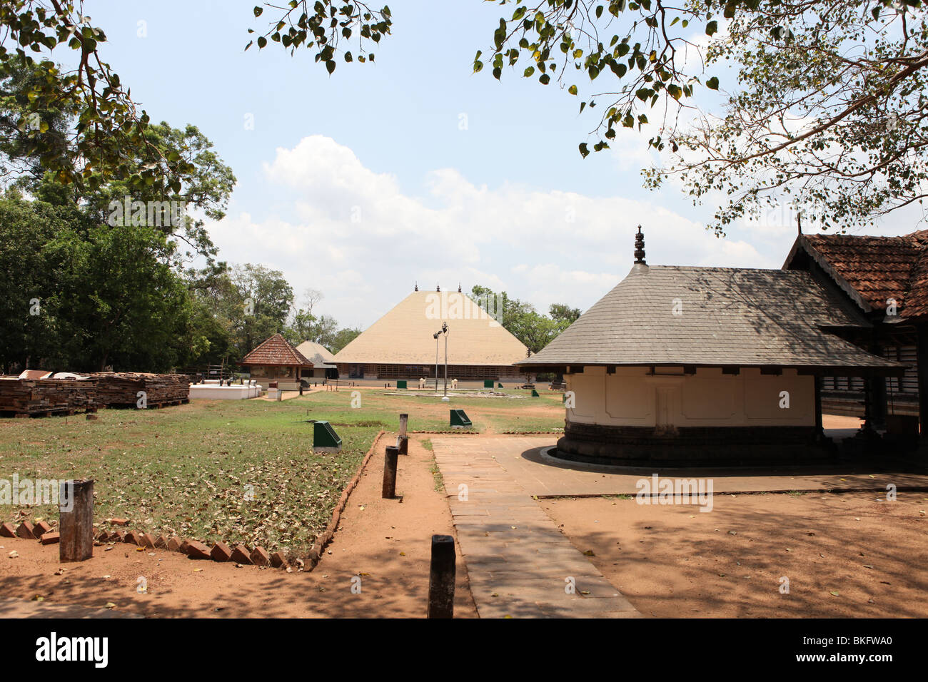 Temple vadakkunnathan,thrissur Banque D'Images