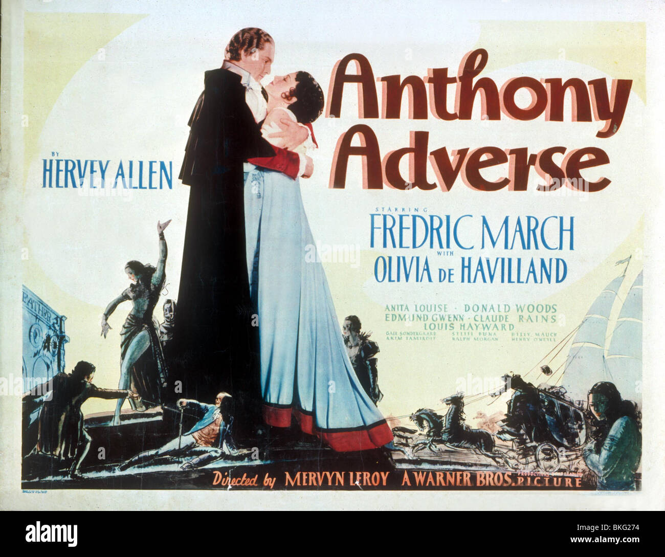 ANTHONY EFFETS -1936 POSTER Banque D'Images