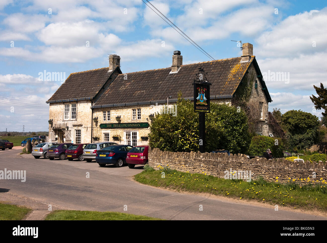 'La cloche sur le Common' inn Gifford Broughton dans le Wiltshire England UK UE Banque D'Images