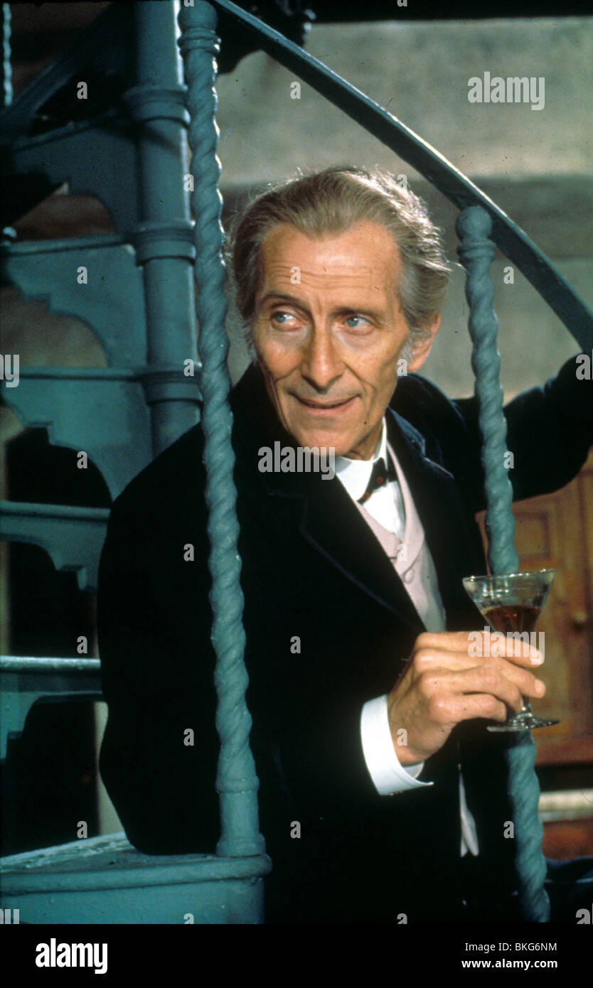 PETER CUSHING PORTRAIT Banque D'Images