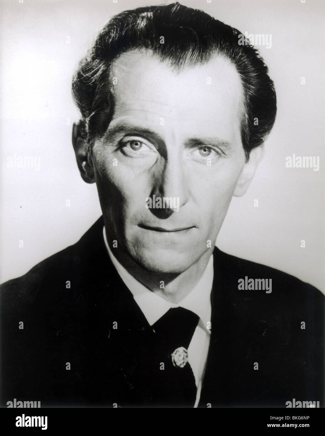 PETER CUSHING PORTRAIT Banque D'Images