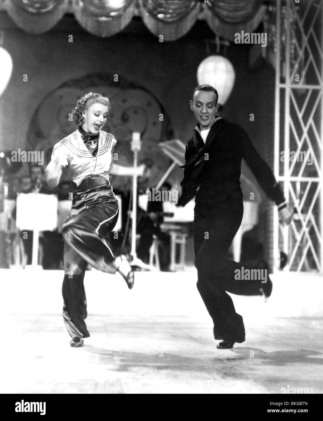 Suivre la flotte (1936) Ginger Rogers, Fred Astaire FTFL 003P Banque D'Images