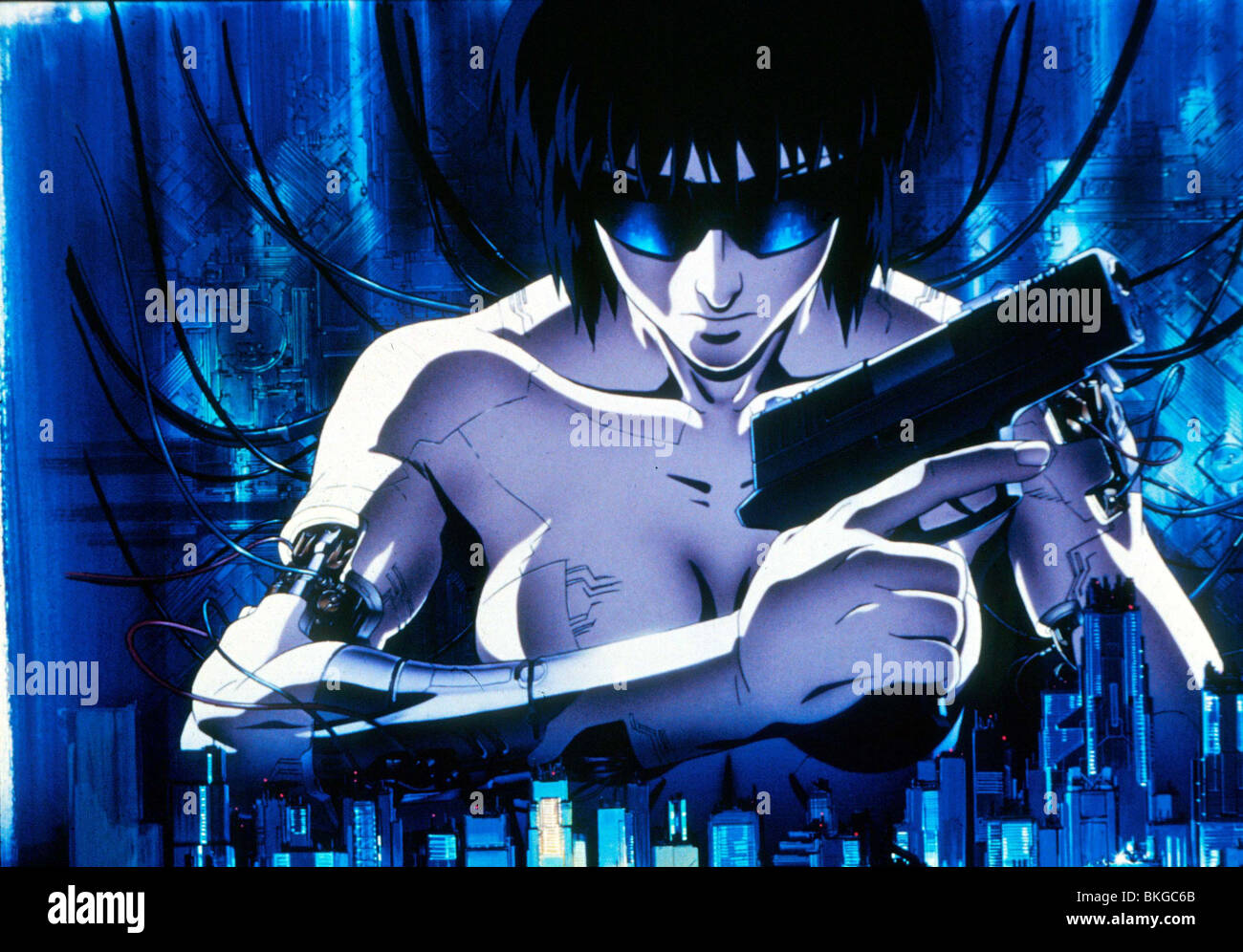 GHOST IN THE SHELL (1995) ANIMATION 003 B-8810 Banque D'Images