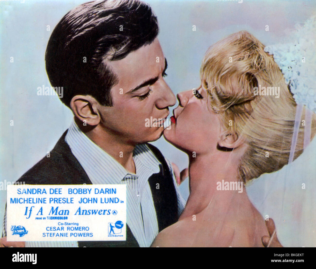 Si quelqu'un répond (1962) Bobby Darin, SANDRA DEE FOH IFMA 3235 Banque D'Images