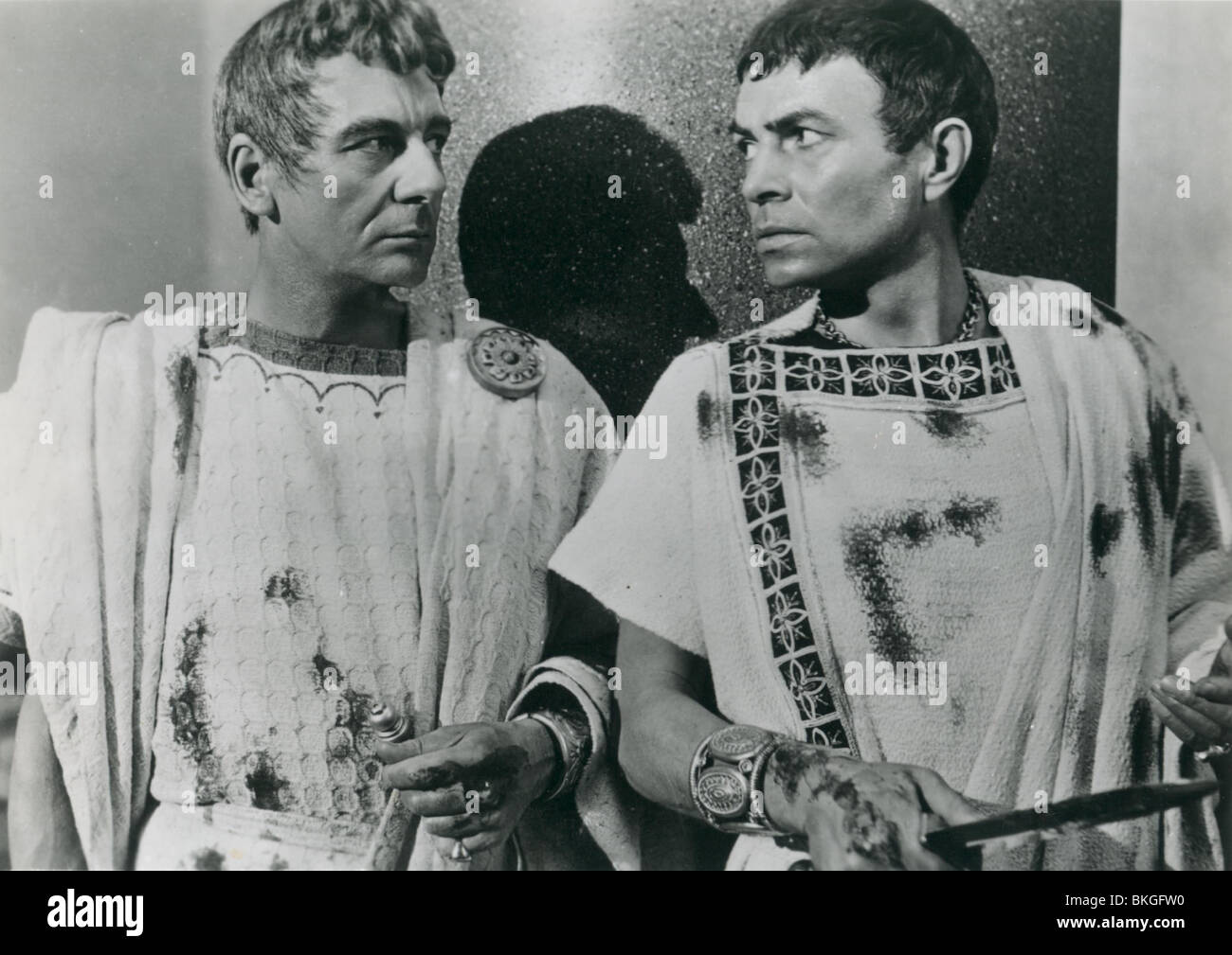 Jules César (1953) John Gielgud, JAMES MASON JUC 016P Banque D'Images