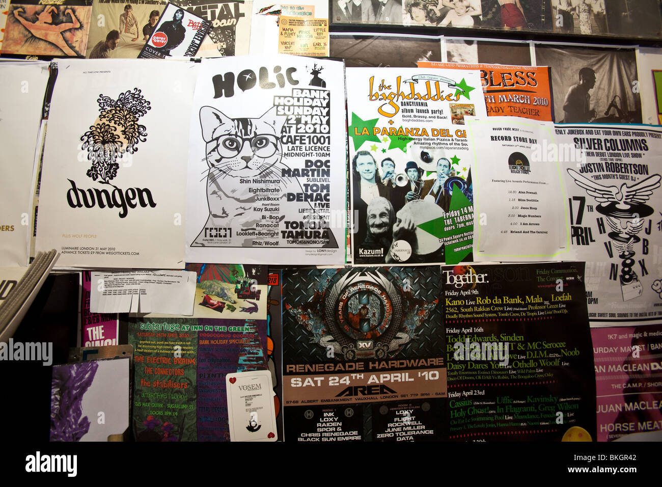 Rough Trade record shop, Talbot Road, Londres, Angleterre. Banque D'Images