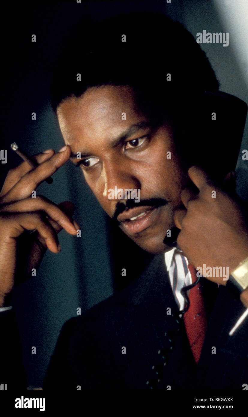 -1986 ALIMENTATION Denzel Washington Banque D'Images
